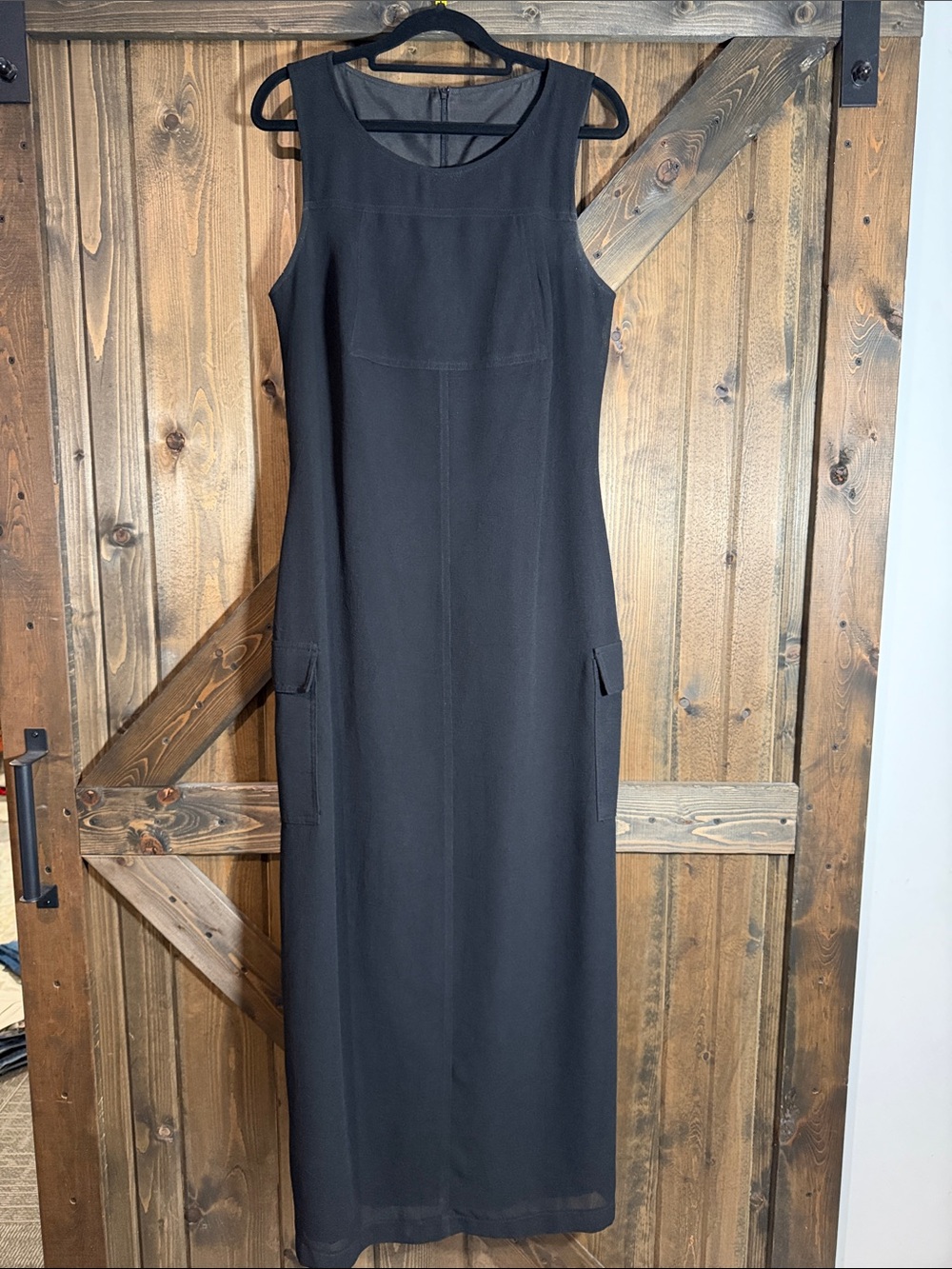 Joseph Ribkoff Black Sleeveless Maxi Dress
